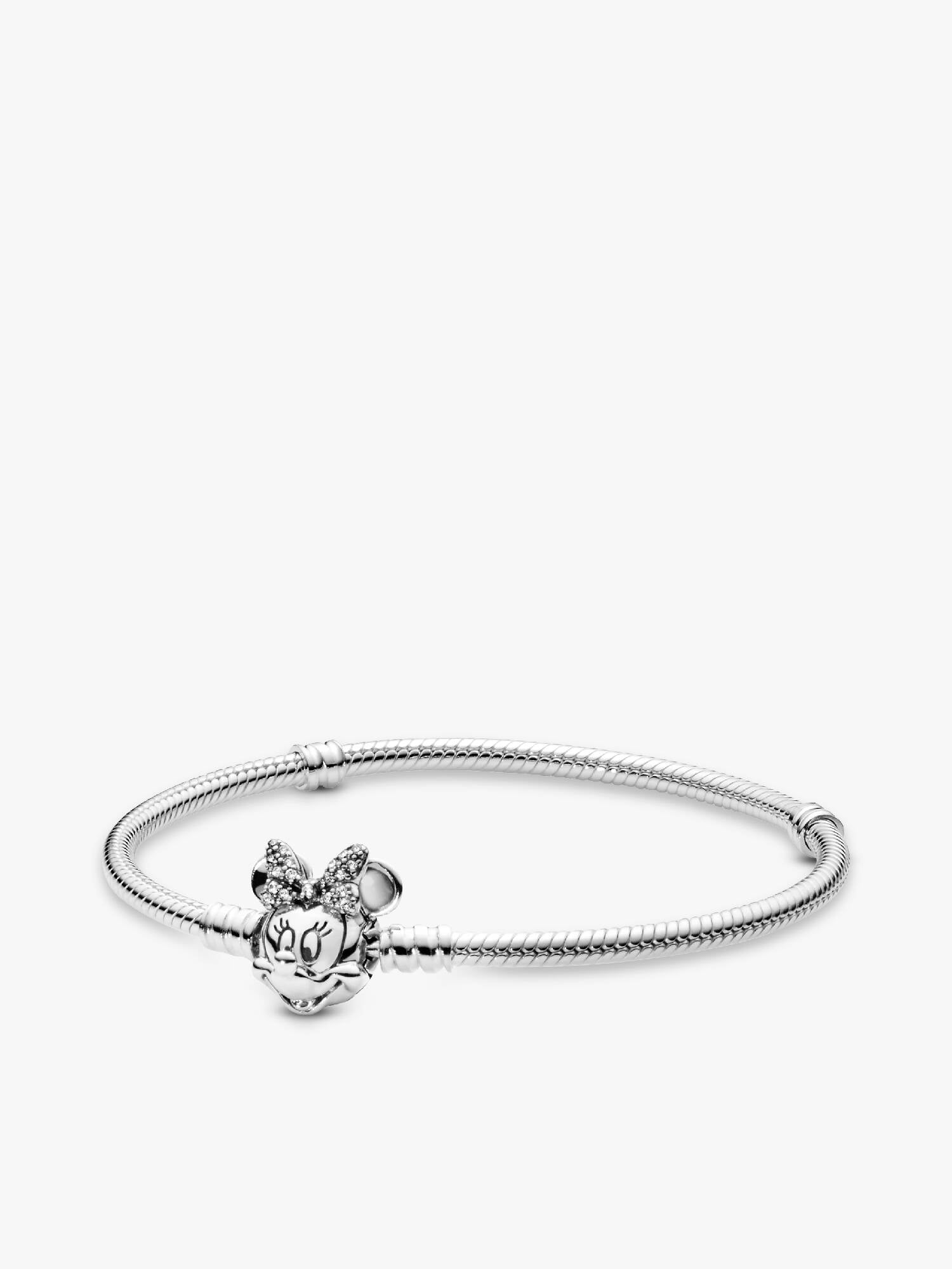 Disney, Shimmering Minnie Portrait Bracelet