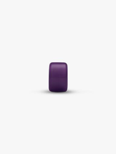 Purple Murano Glass Mini Charm