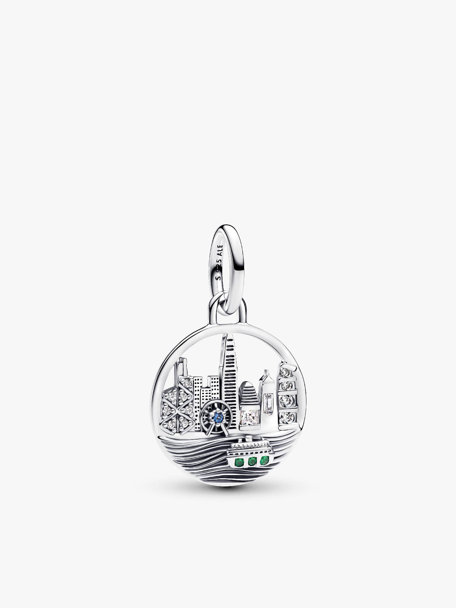 Hong Kong Skyline Dangle Charm