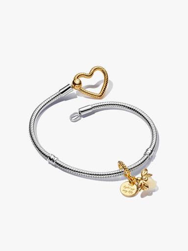 Two-tone Glow-in-the-dark Firefly Bracelet Set