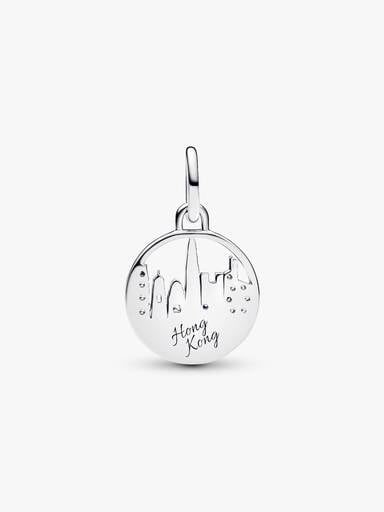 Hong Kong Skyline Dangle Charm