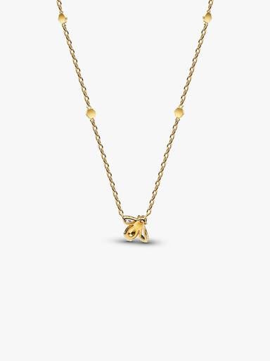 Honey Bee Pendant Necklace