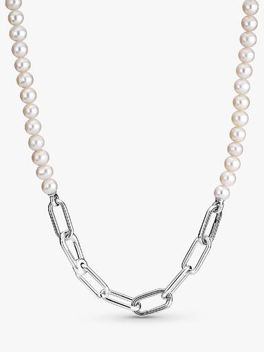 Pandora ME Treated Freshwater Cultured Pearl Necklace