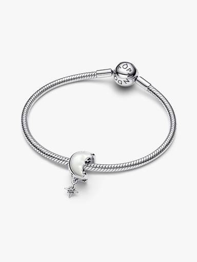 Moon & North Star Charm