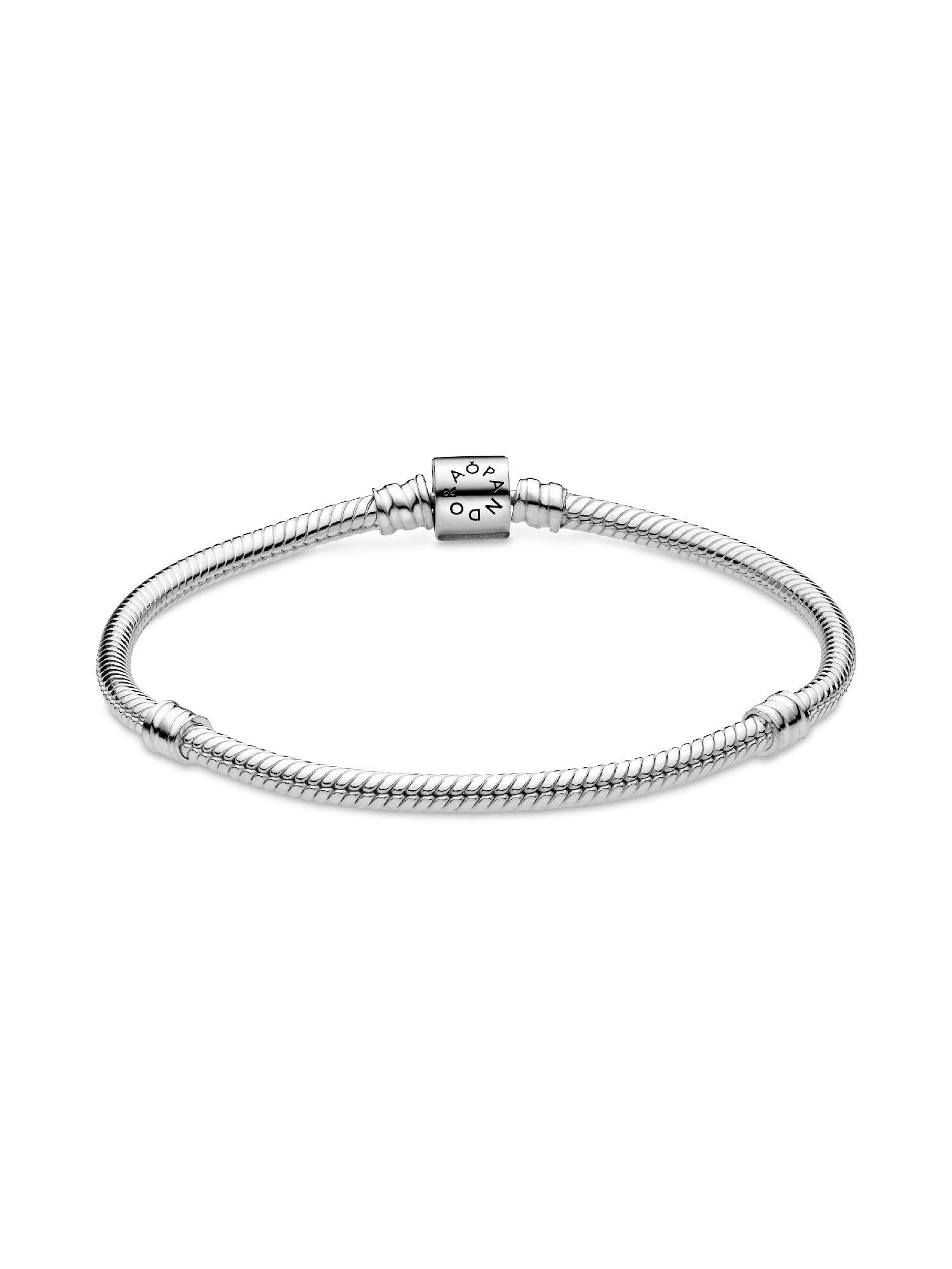 Barrel Clasp Snake Chain Bracelet | Sterling silver | Pandora HK