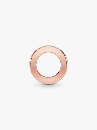 Pandora Logo Circle Clip Charm