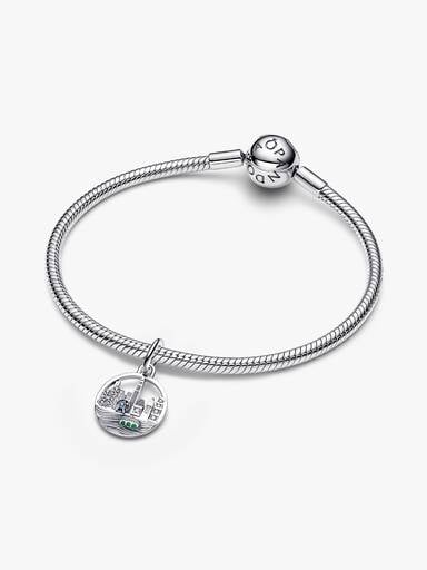Hong Kong Skyline Dangle Charm