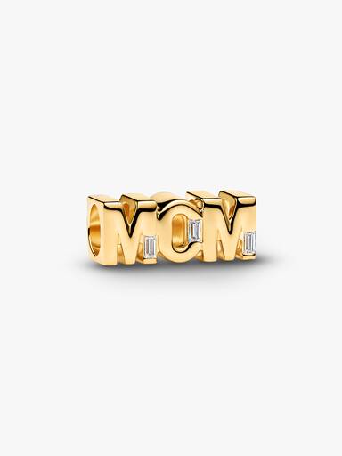 雙面「MOM」串飾