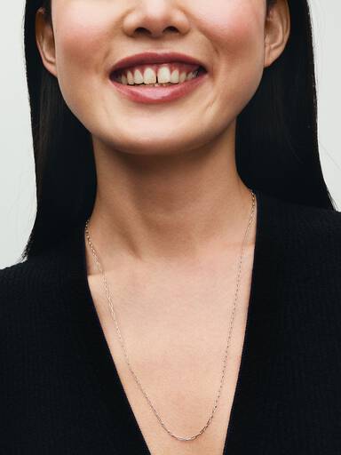 鎖鏈圈長項鏈