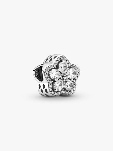 Sparkling Snowflake Pavé Charm