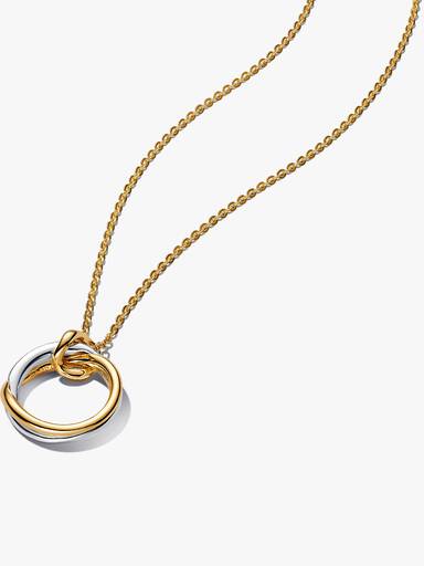Organically Shaped Two-Tone Jewellwey Set