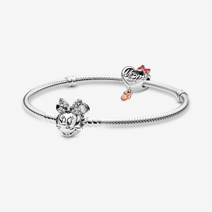 Disney Minnie Mum Heart Bracelet Set image number 0