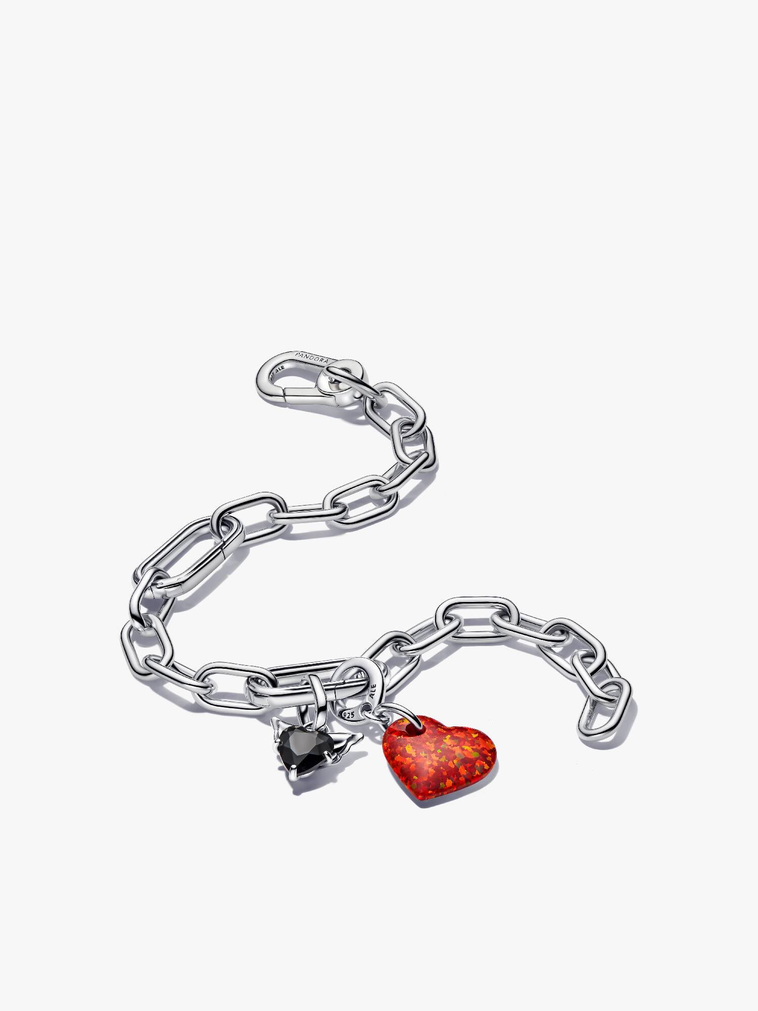 Love & Winged Heart Bracelet Set