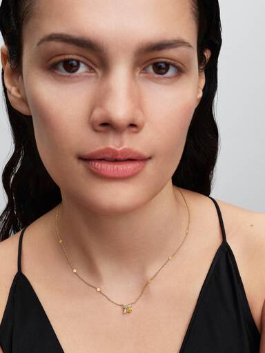 Honey Bee Pendant Necklace