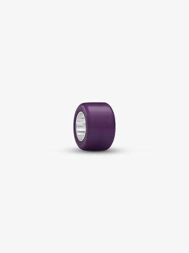 Purple Murano Glass Mini Charm