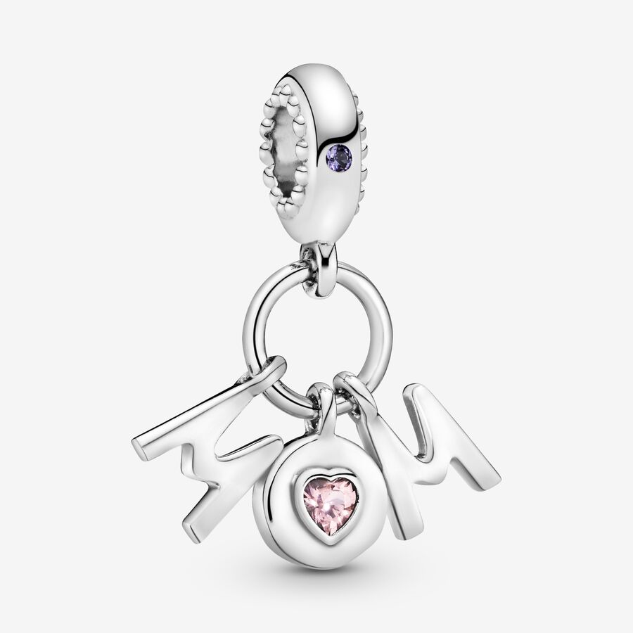 Mum Letters  Dangle Charm image number 0