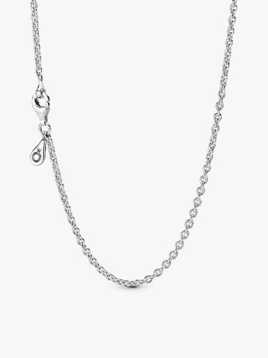 Crescent Moon Double Dangle Charm and Necklace Set