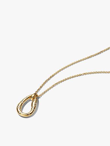 Organically Shaped Stone-Set Oval Jewellery Set