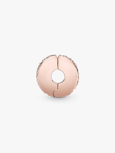 Clear Pavé Clip Charm