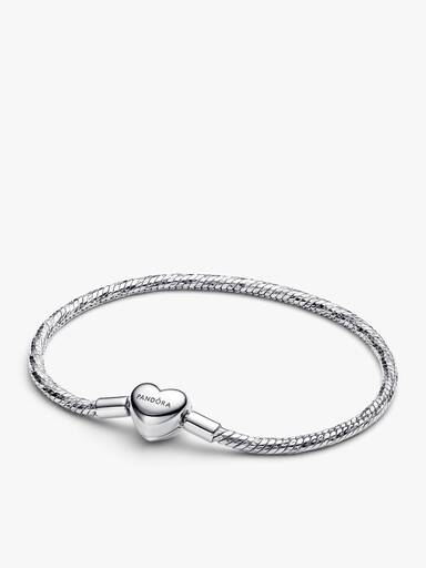 Amour & Heart Padlock Bracelet Set
