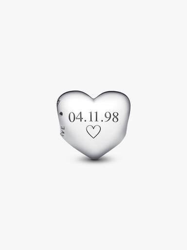 Be Love Engravable Heart Charm
