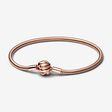 Pandora Moments Love Knot Snake Chain Bracelet