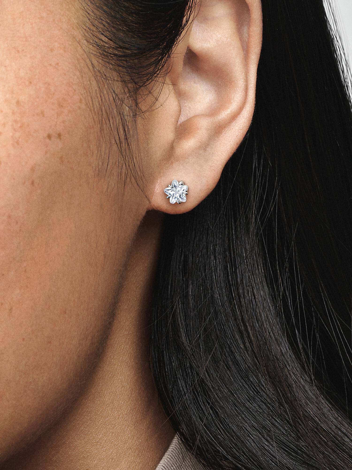 Celestial Sparkling Star Stud Earrings