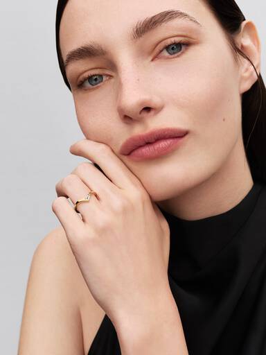 Tiara Baguette Ring