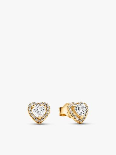 Sparkling Elevated Heart Jewellery Gift Set