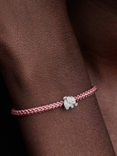Textured Elephant Mini Charm