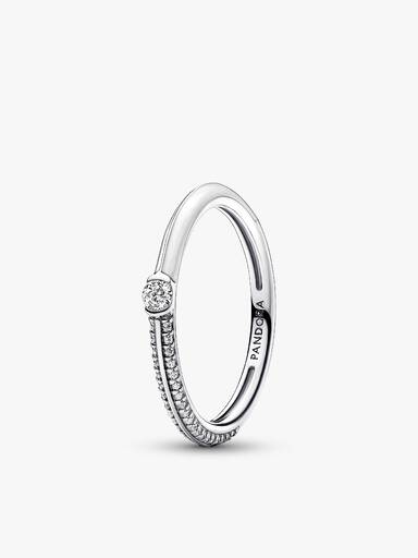Pandora ME Chakra Heart Ring Set