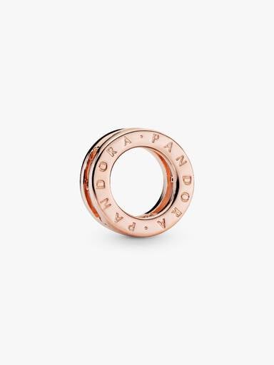 Pandora Logo Circle Clip Charm