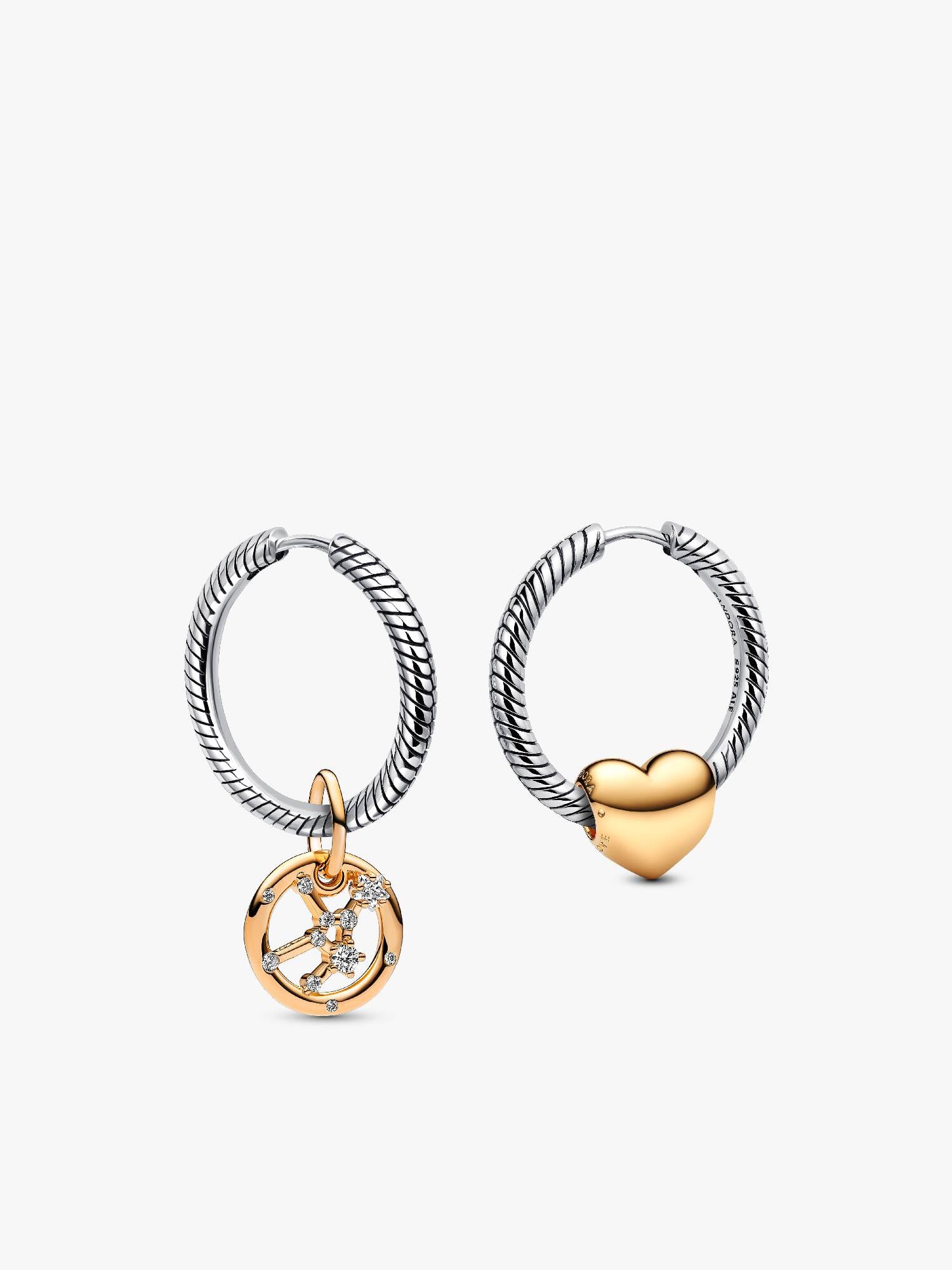 Love Virgo Zodiac Earrings Set