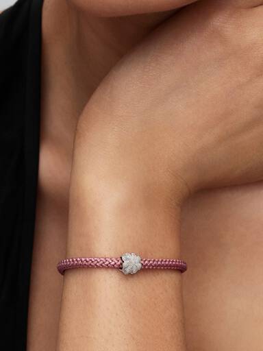 Textured Clover Mini Charm