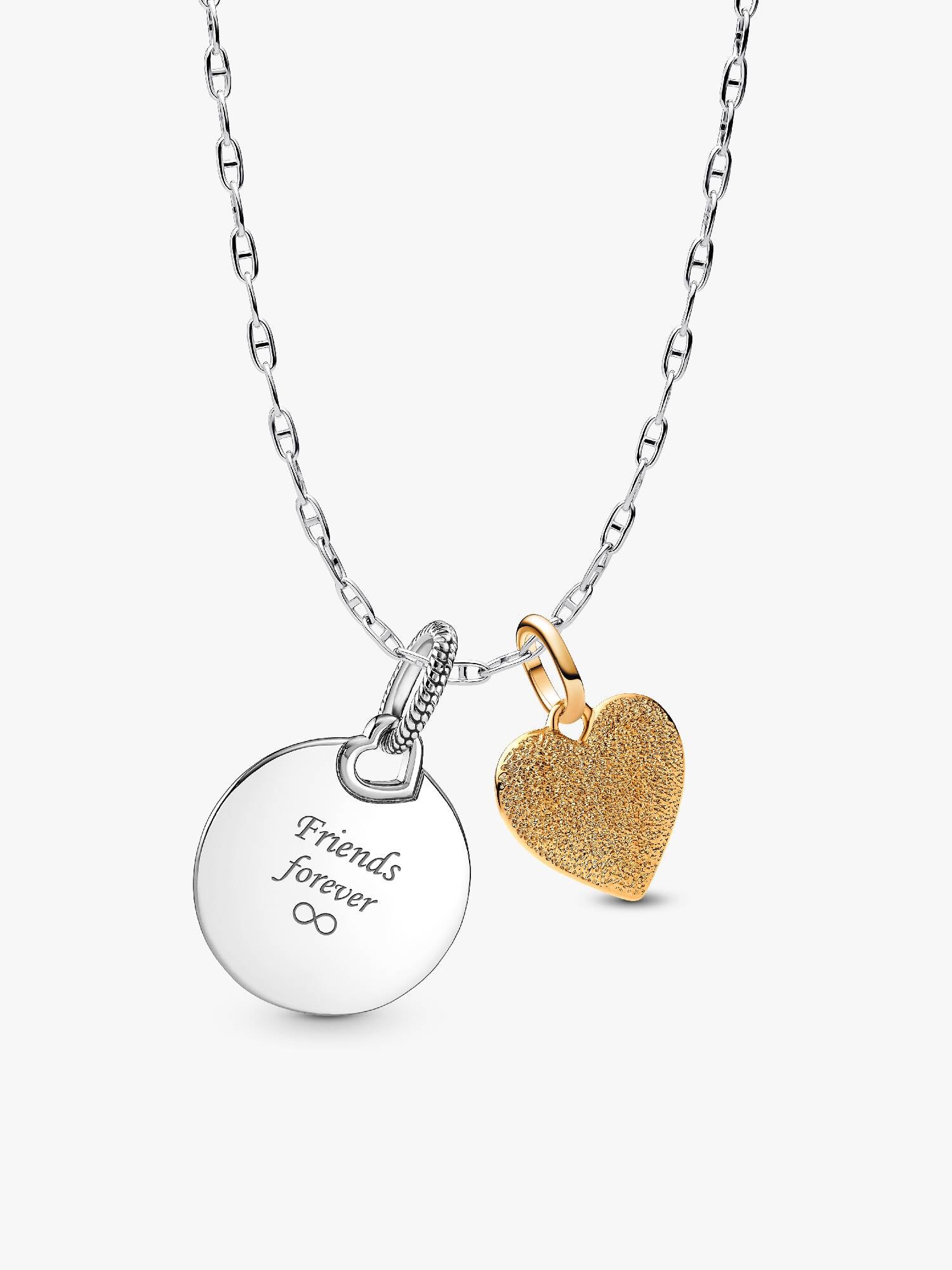 Engravable Pendant Necklace Set