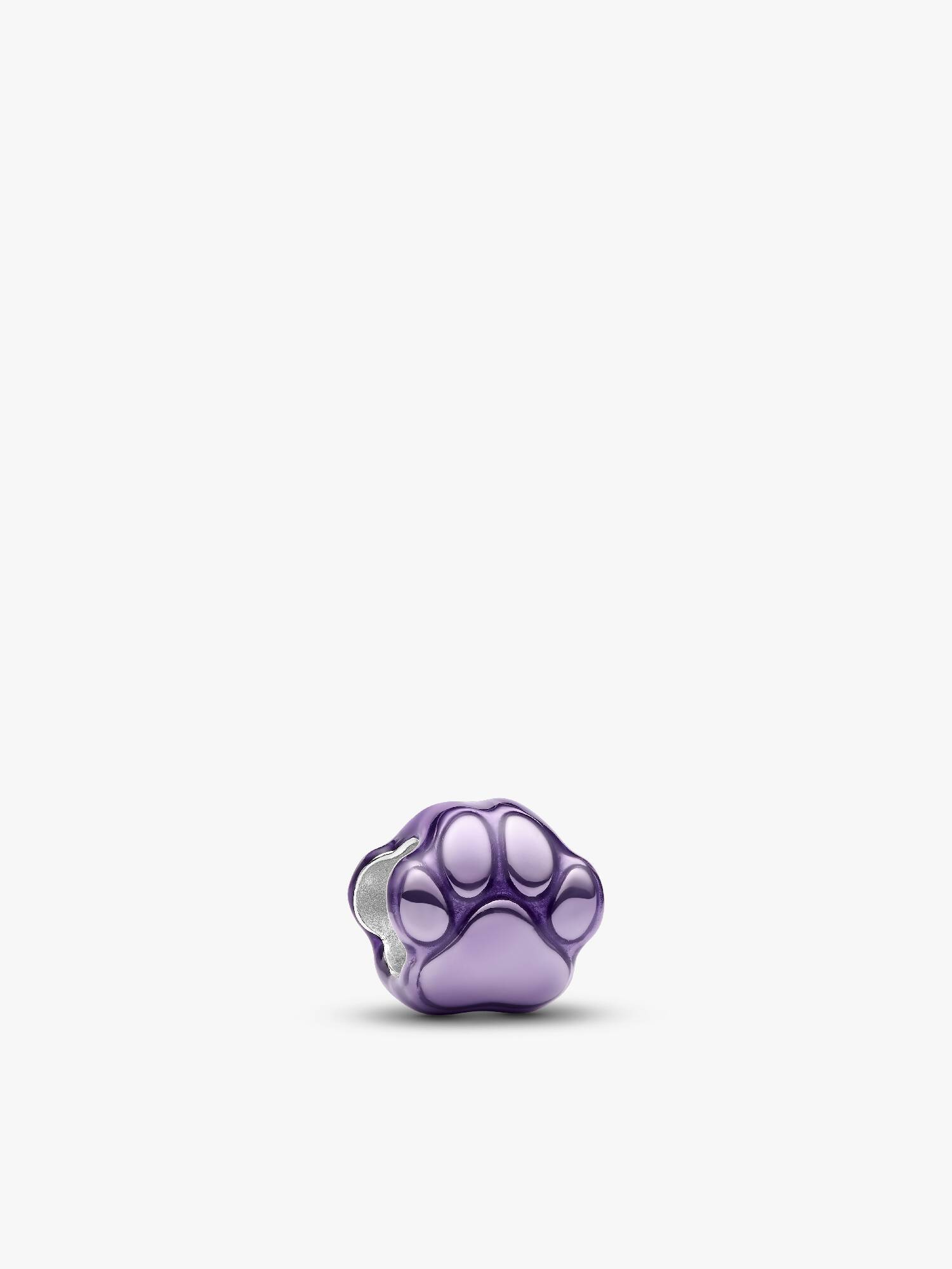 Purple Paw Mini Charm