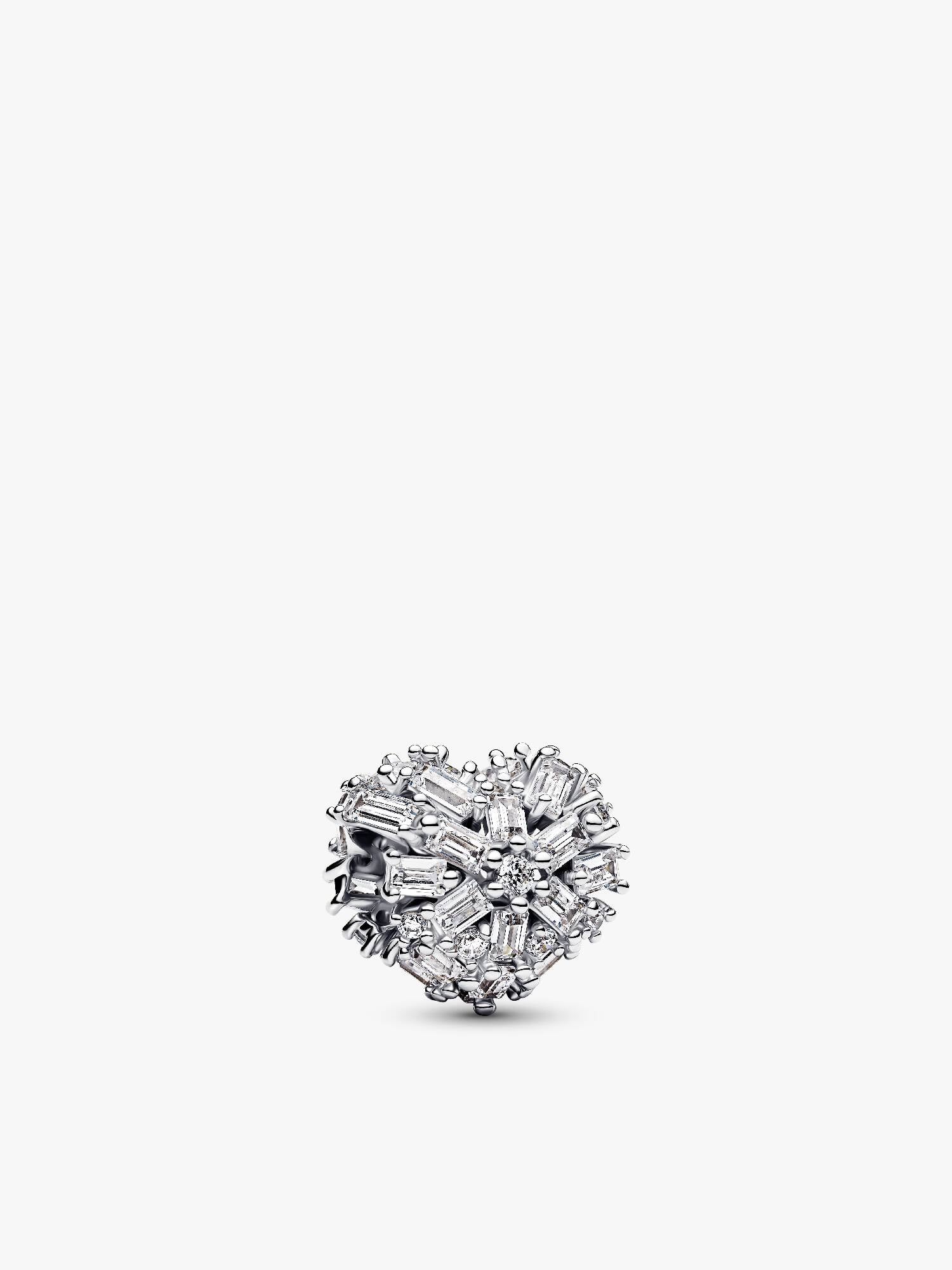 Sparkling Heart Charm