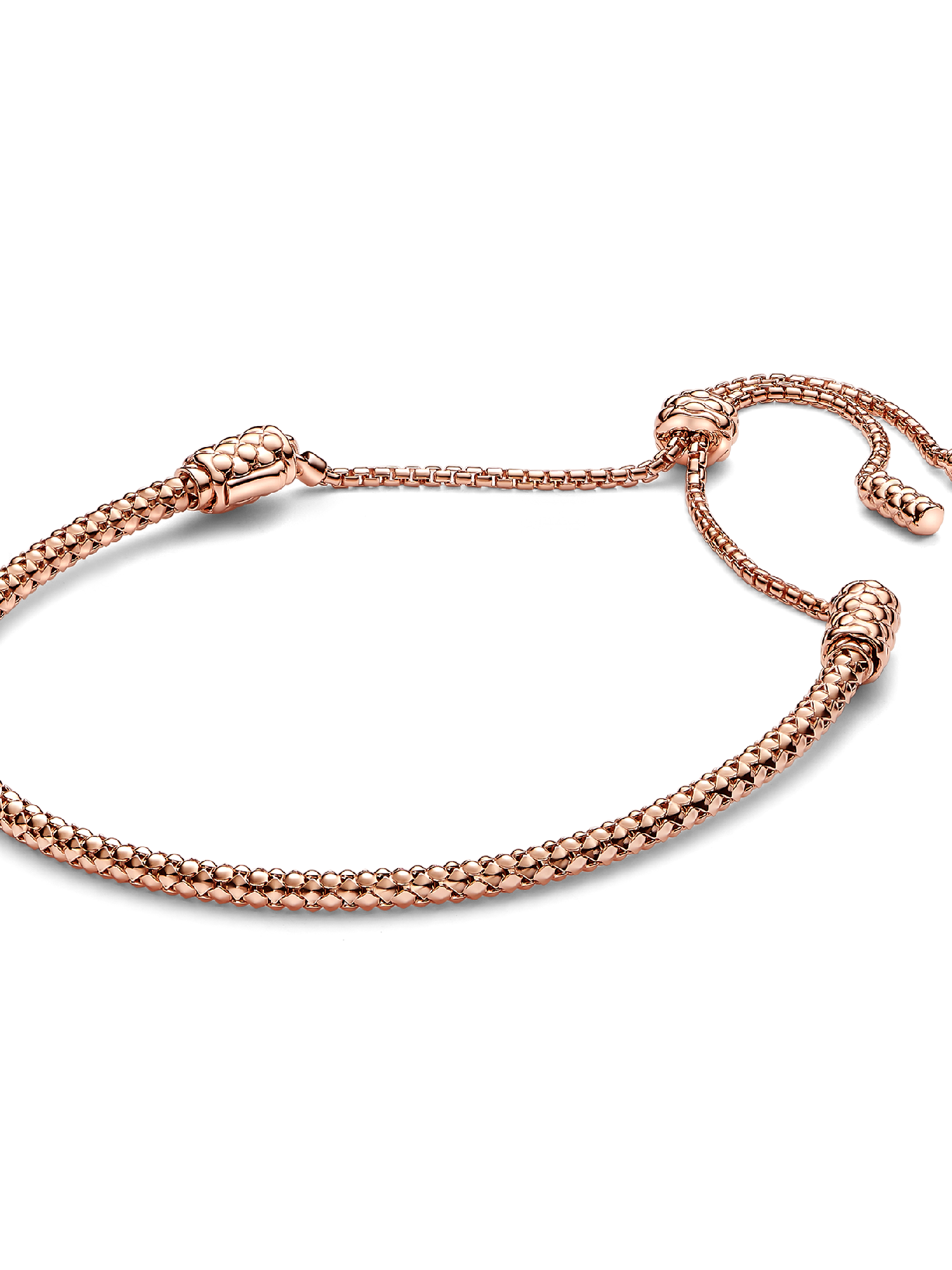 Studded Chain Slider Bracelet