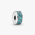 Teal Pavé Clip Charm Teal Pavé Clip Charm