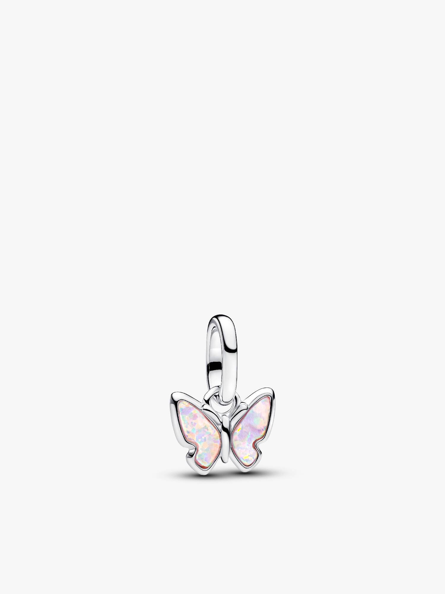Pink Butterfly Mini Dangle Charm 