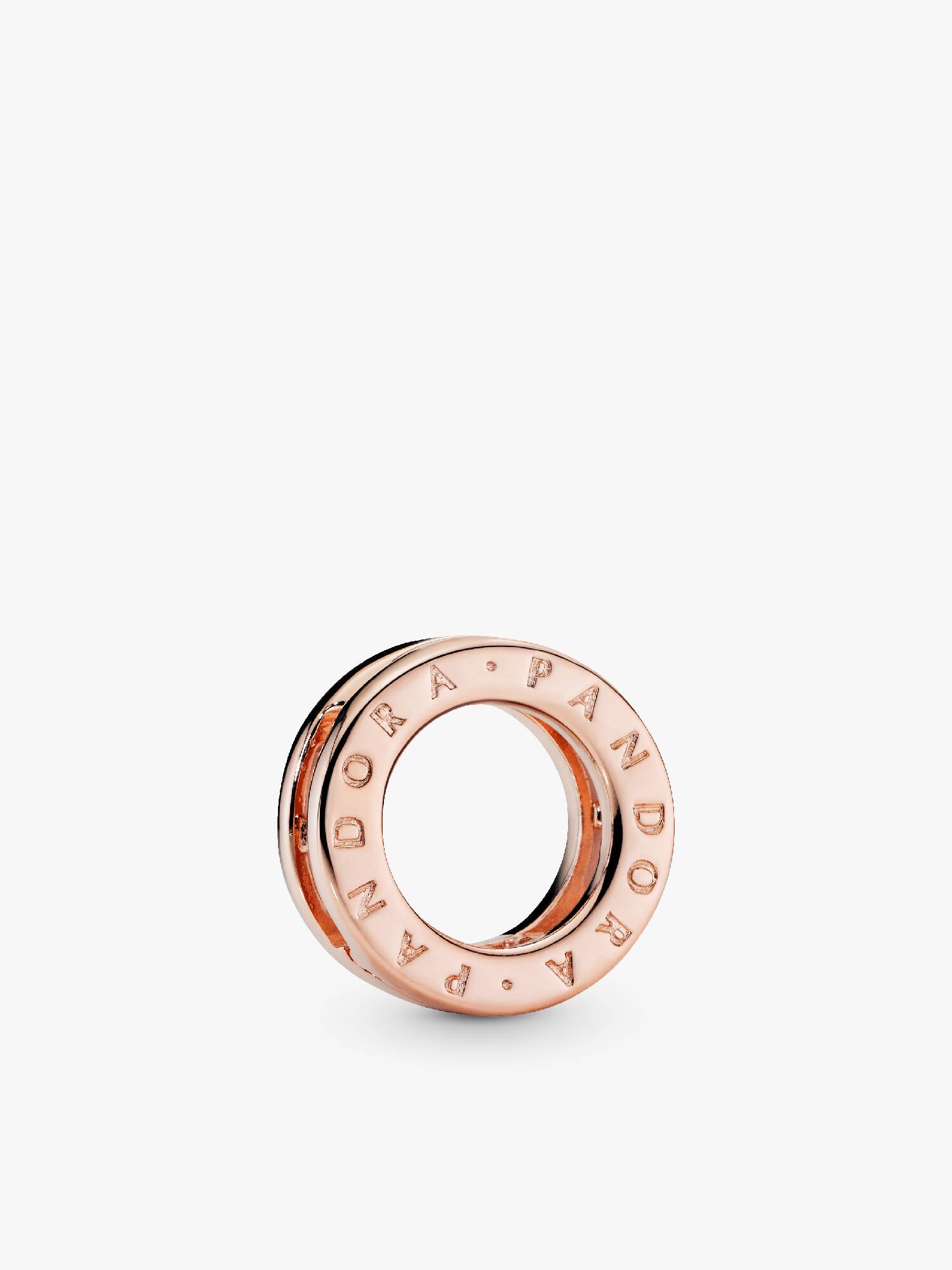 Pandora Logo Circle Clip Charm