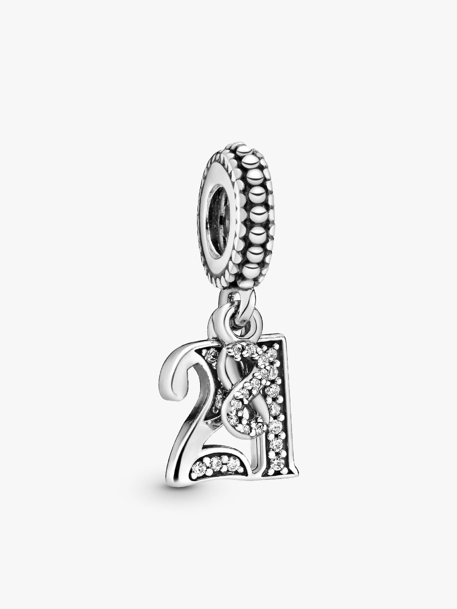 21st Celebration Dangle Charm