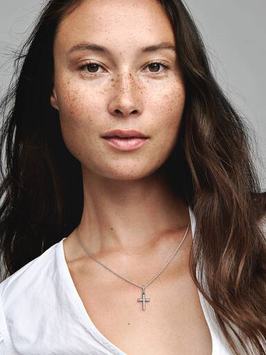 Sparkling Cross Pendant