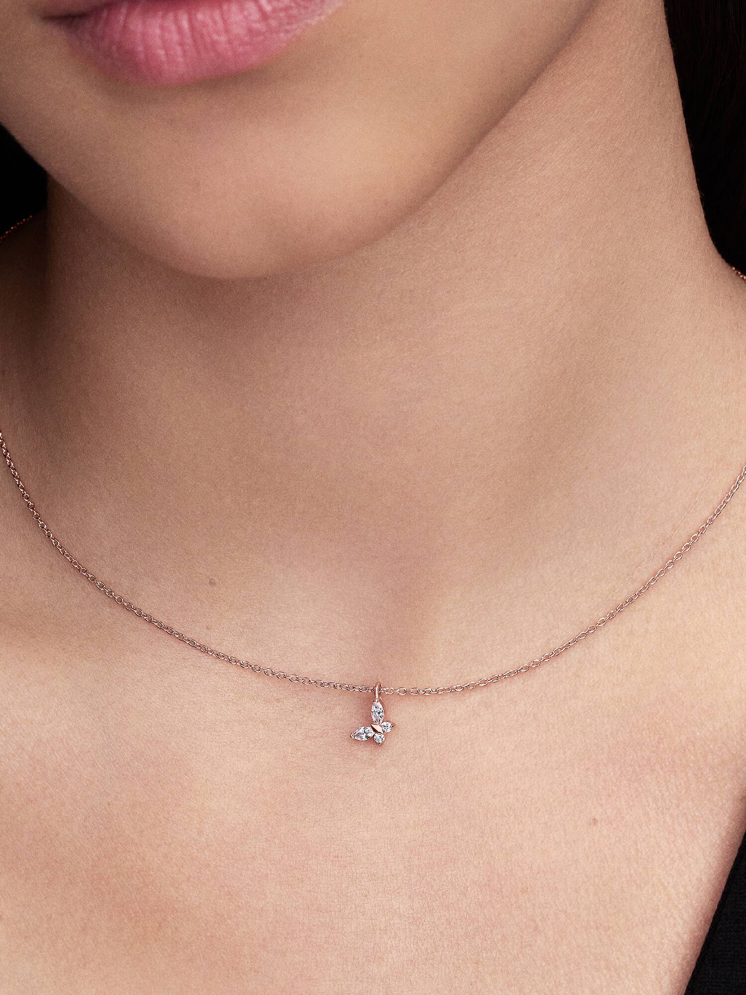 Butterfly Pendant Necklace