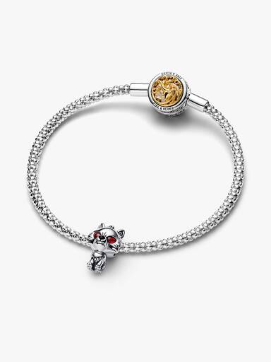 Game of Thrones Ghost Direwolf Charm