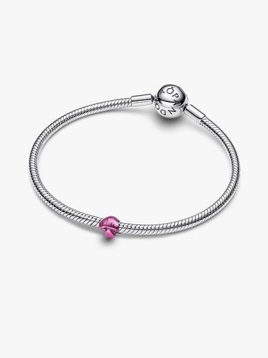 Pink Mushroom Mini Charm