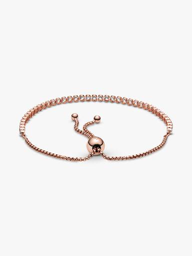 Sparkling Slider Tennis Bracelet