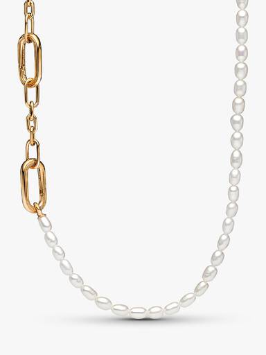 Slim Treated Freshwater Cultured Pearl Necklace