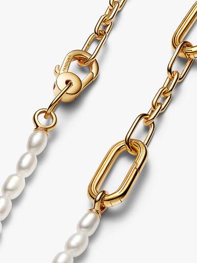 Slim Treated Freshwater Cultured Pearl Necklace