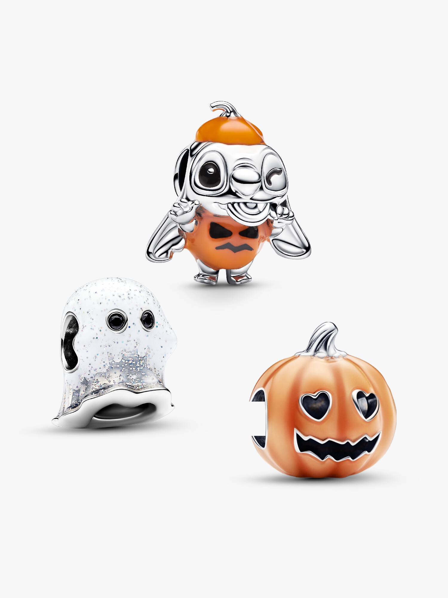 Disney Stitch Halloween Charm Trio